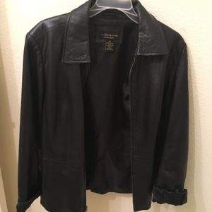 Croft & Barrow Leather Jacket